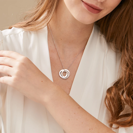 Kietoutuvat Renkaat - Kaulakoru - Claritas Store