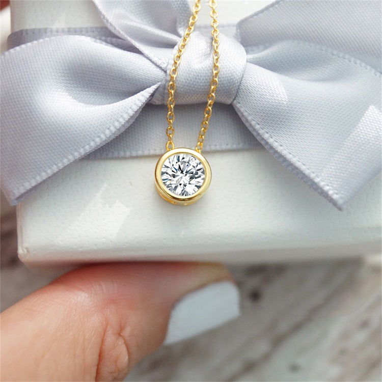 Elegant Solo Birthstone Necklace - Claritas Store