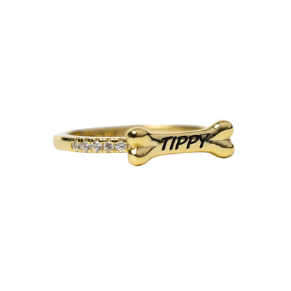 Personalized Woof Ring