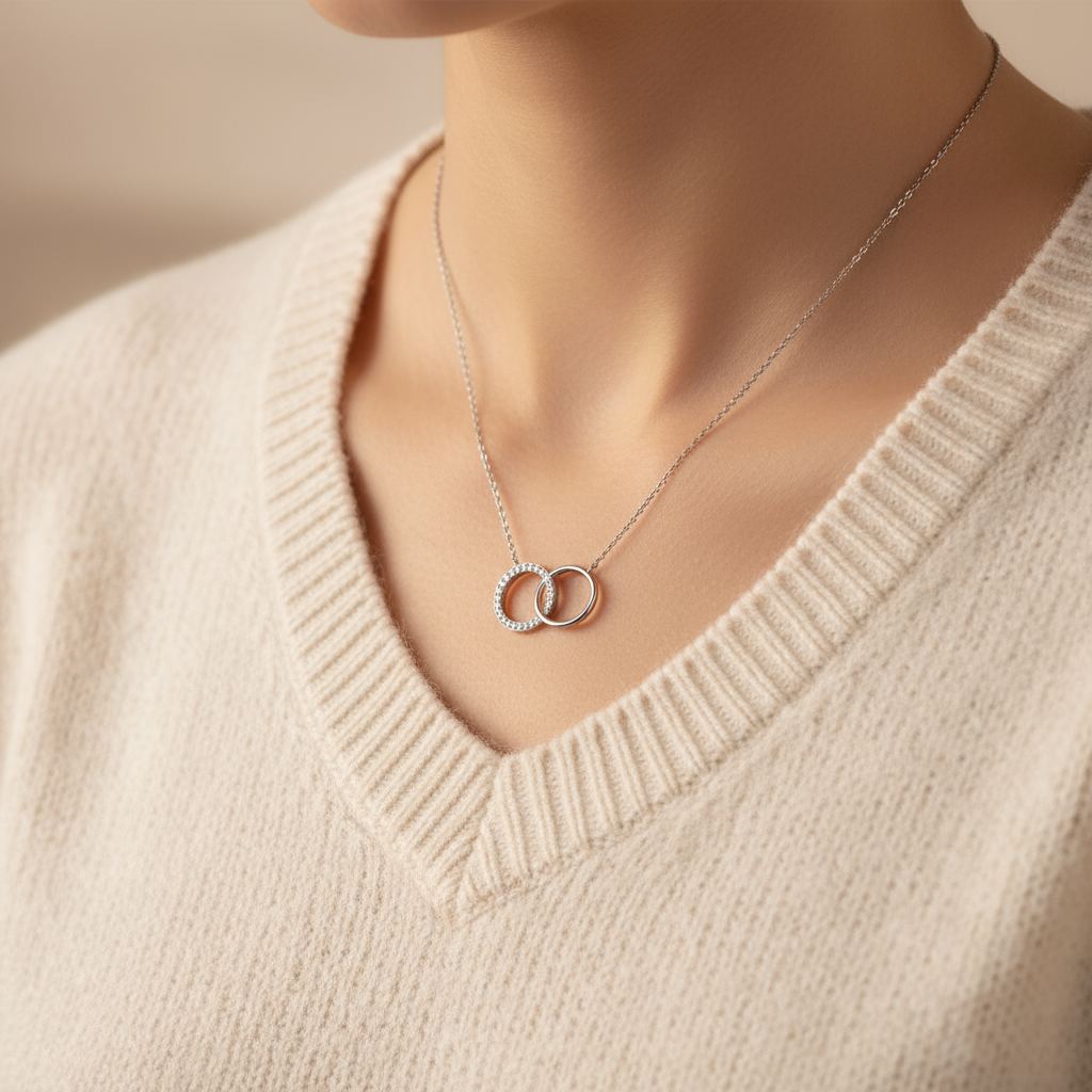 Äiti Ja Tytär | Ikuinen side Kaulakoru - Claritas Store