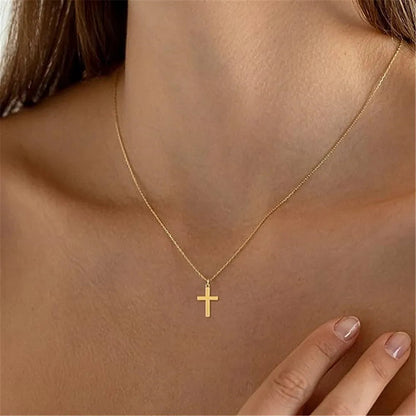 Classic Cross Necklace - Claritas Store