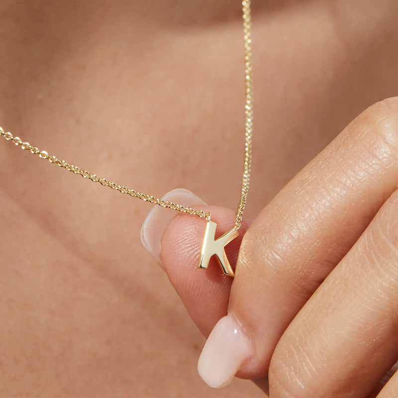 Classic Initial Necklace - Claritas Store