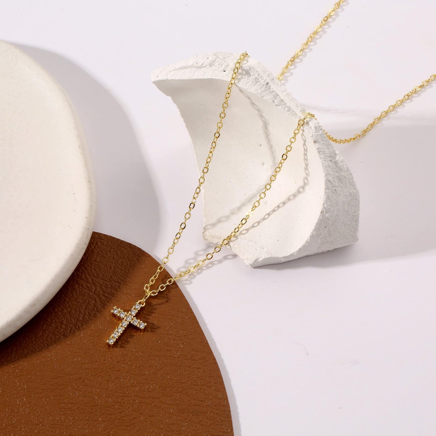 Radiance Cross Necklace - Claritas Store