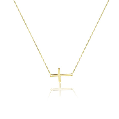 Side Cross Necklace - Claritas Store