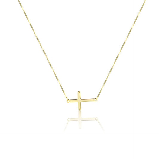 Side Cross Necklace - Claritas Store