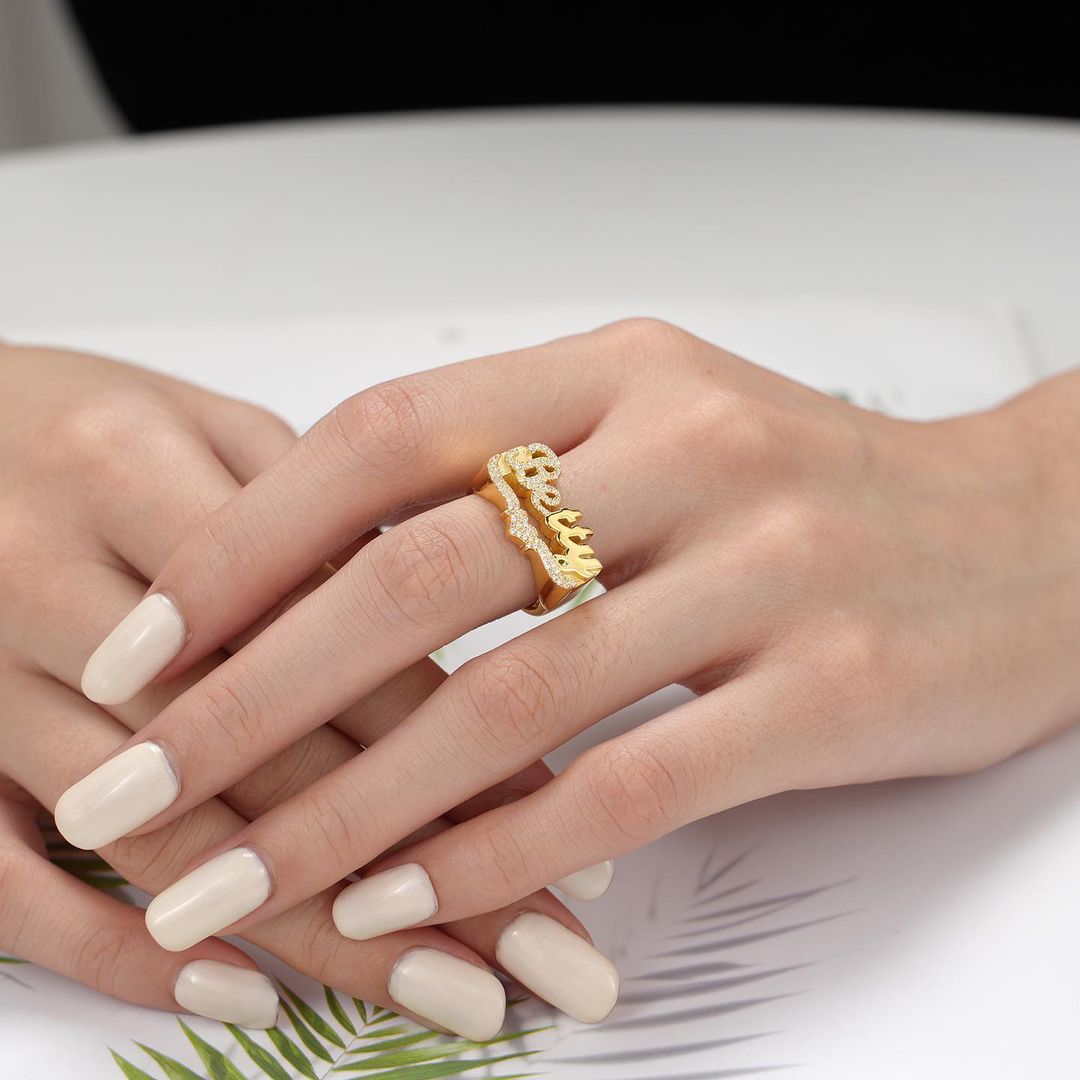 Diamond Name Ring - Claritas Store