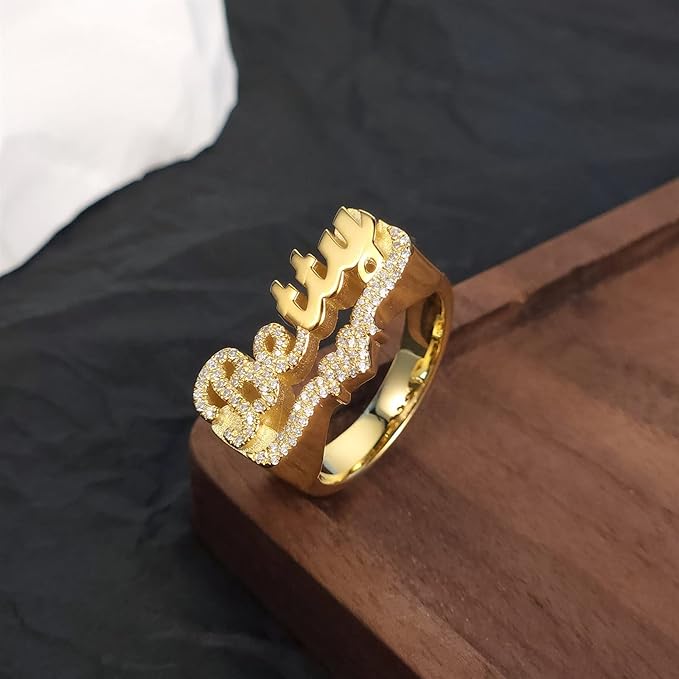 Diamond Name Ring - Claritas Store