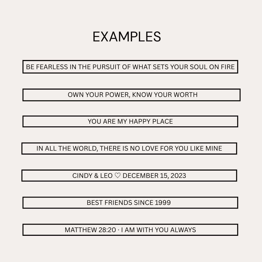 Grace Custom Cuff Bracelet - Claritas Store