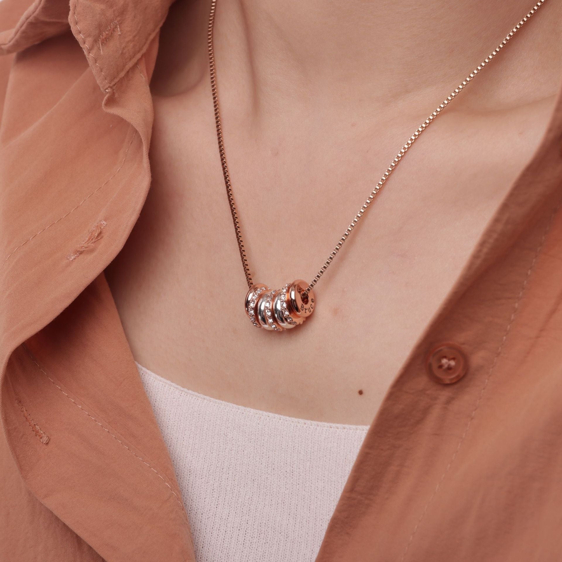 Candy Personalized Beads Necklace - Claritas Store
