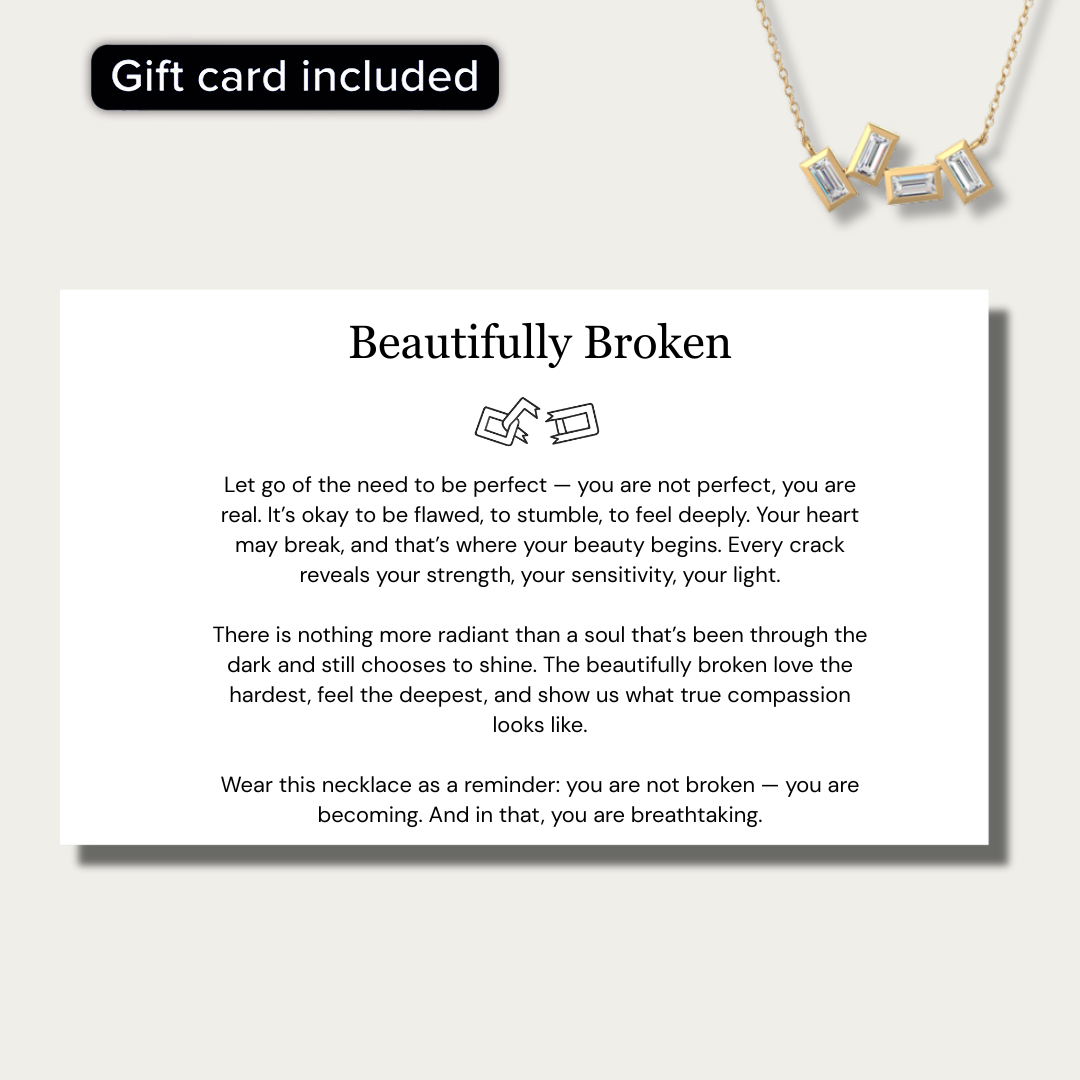 Beautifully Broken Necklace - Claritas Store