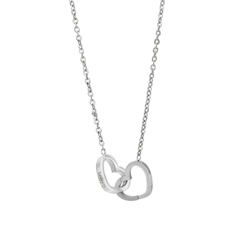 Rotating Rose Box Engraved Necklace - Claritas Store