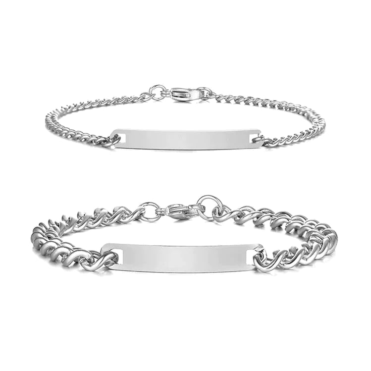 Eternity Engraved Bracelets - Claritas Store