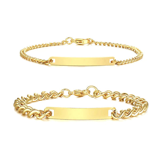 Eternity Engraved Bracelets - Claritas Store
