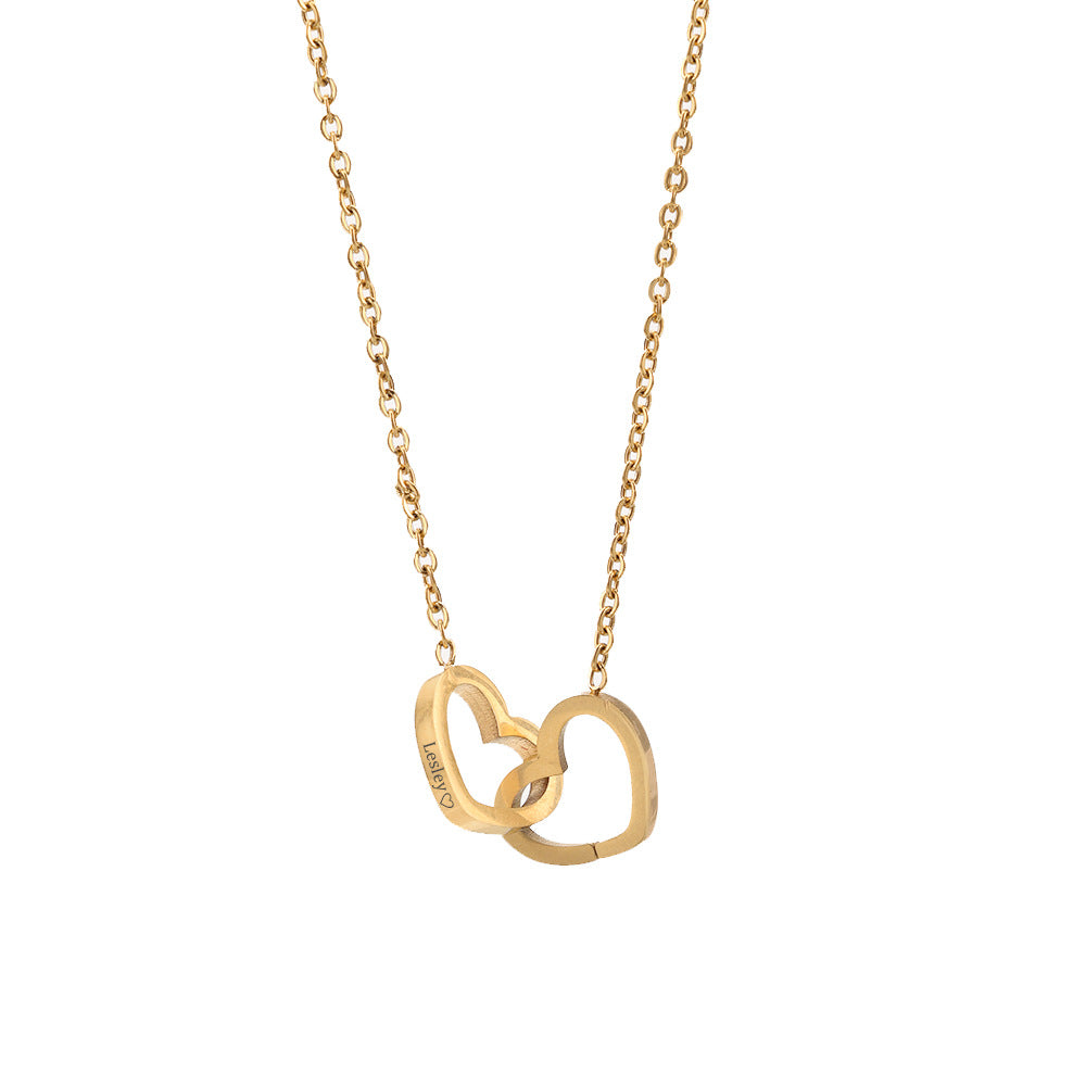 Rotating Rose Box Engraved Necklace - Claritas Store