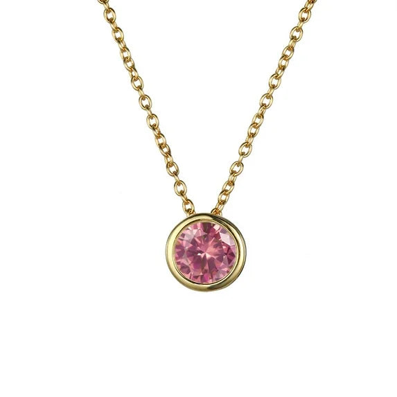 Elegant Solo Birthstone Necklace - Claritas Store