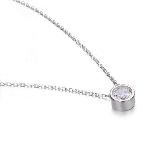 Elegant Solo Birthstone Necklace - Claritas Store