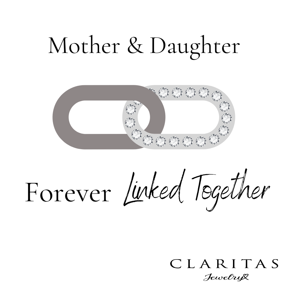 Mother & Daughter Bonded for Life Necklace - Claritas Store