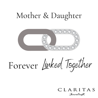 Mother & Daughter Bonded for Life Necklace - Claritas Store