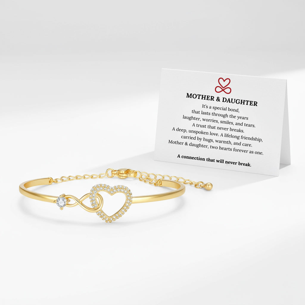 Mother and Daughter | Infinite Heart Bracelet - Claritas Store