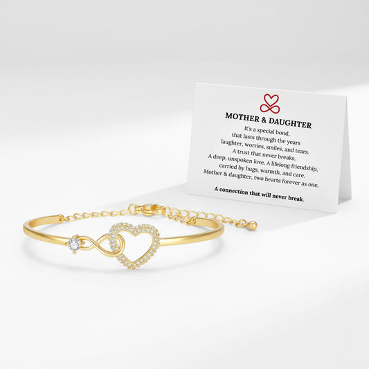 Mother and Daughter | Infinite Heart Bracelet - Claritas Store