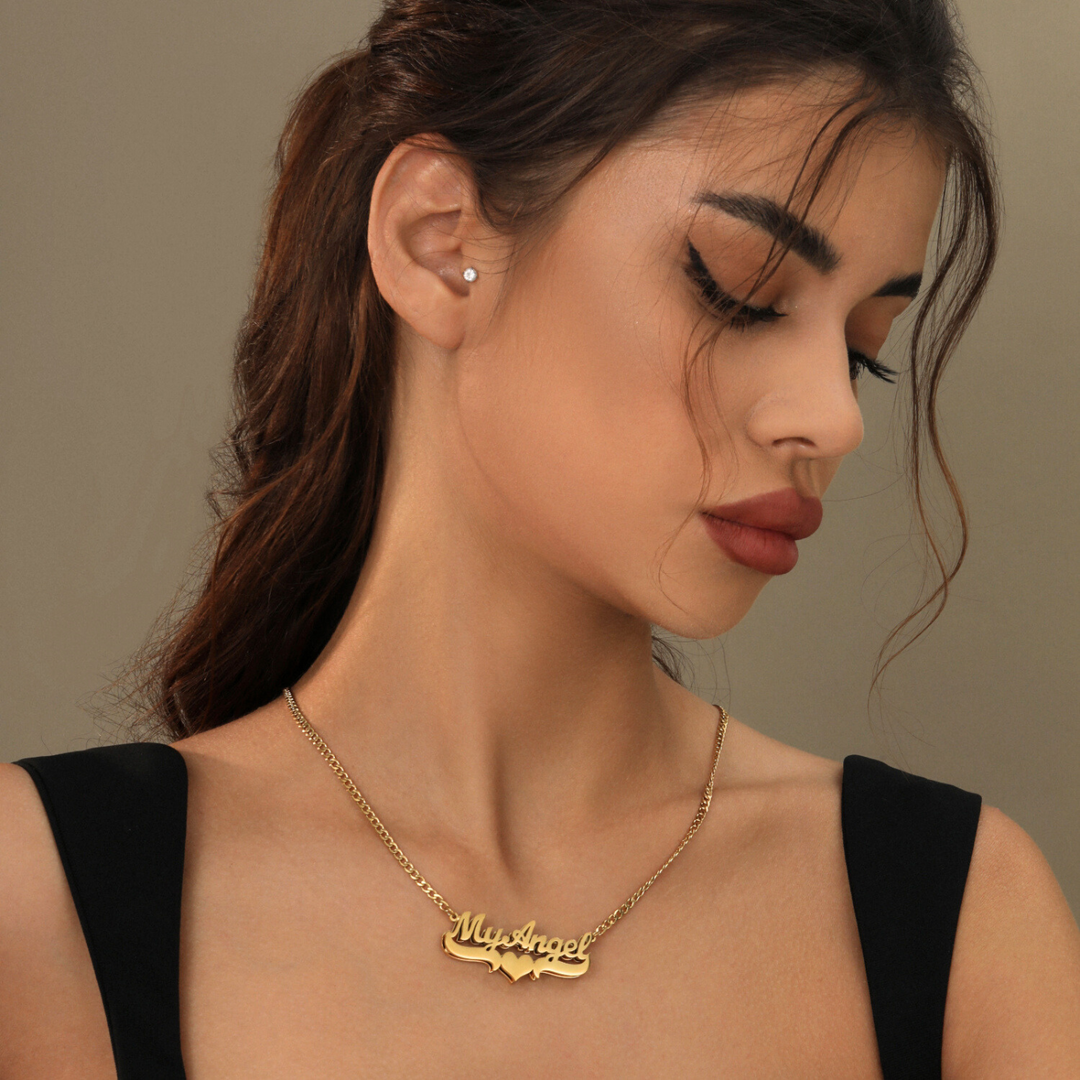 Personalized Bold Script Name Necklace - Claritas Store