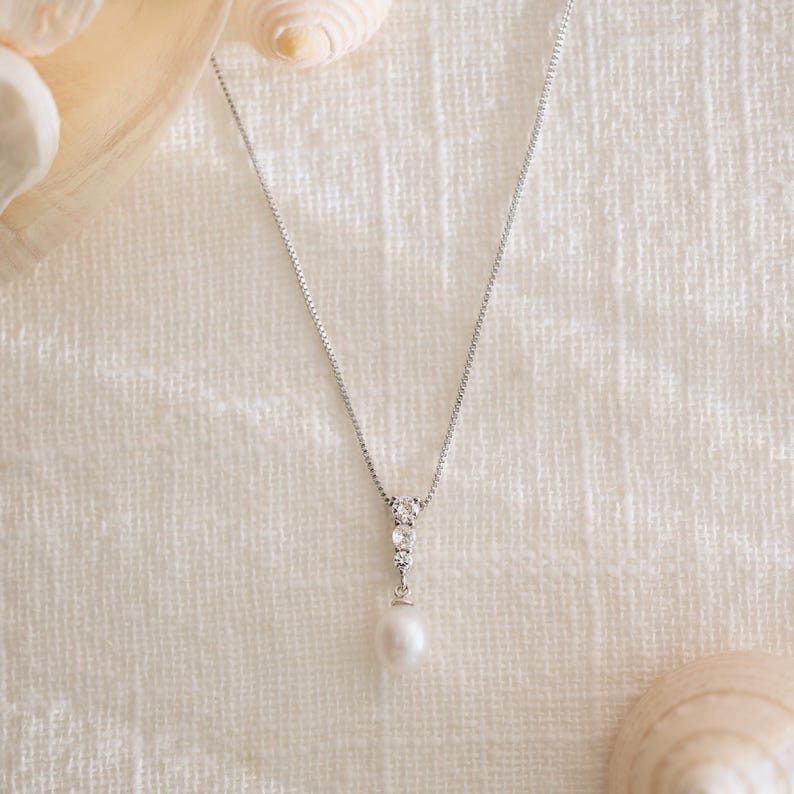 Pearl Drop Necklace
