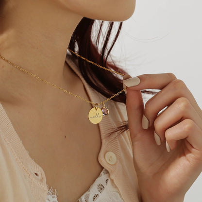 Birthstone Necklace - Claritas Store
