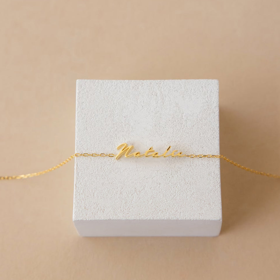 Script Name Bracelet - Claritas Store