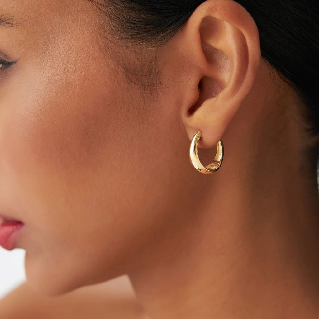 The Teardrop Hoops - Claritas Store