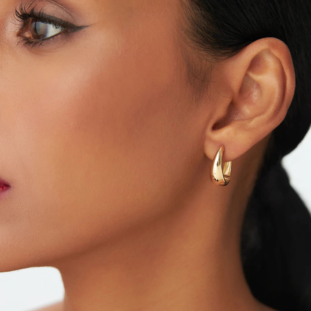 The Teardrop Hoops - Claritas Store