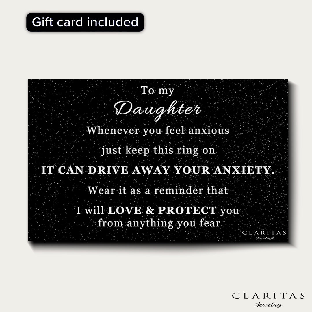 To my Daughter - Fidget Ring - Claritas Store
