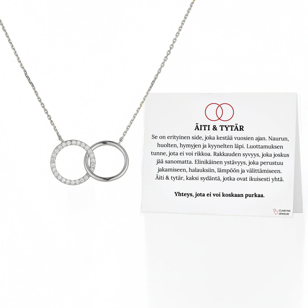 Äiti Ja Tytär | Ikuinen side Kaulakoru - Claritas Store
