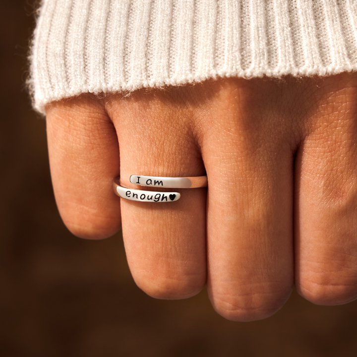 I Am Enough Ring - Claritas Store