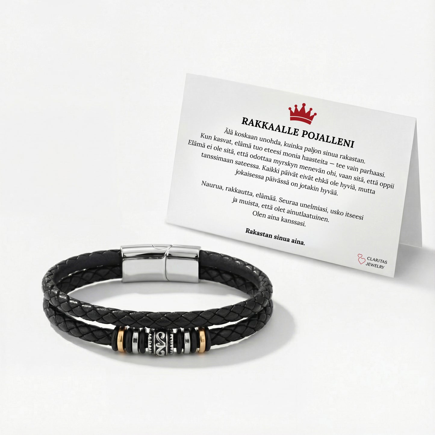 Pojalleni | Rakastan sinua Ikuisesti Rannekoru