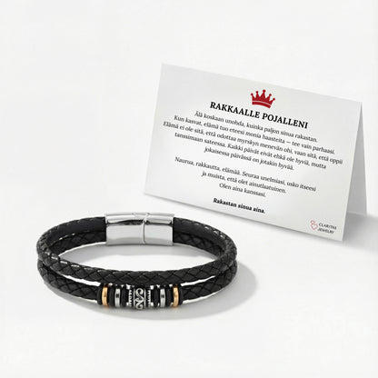 Pojalleni | Rakastan sinua Ikuisesti Rannekoru