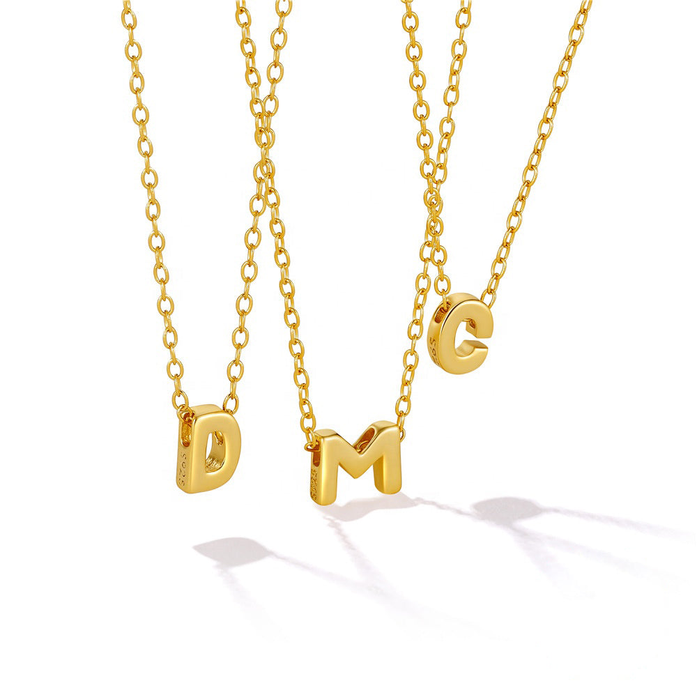 Bubble Letter Necklace - Claritas Store