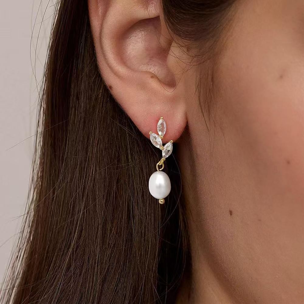 Pearl Drop Earrings