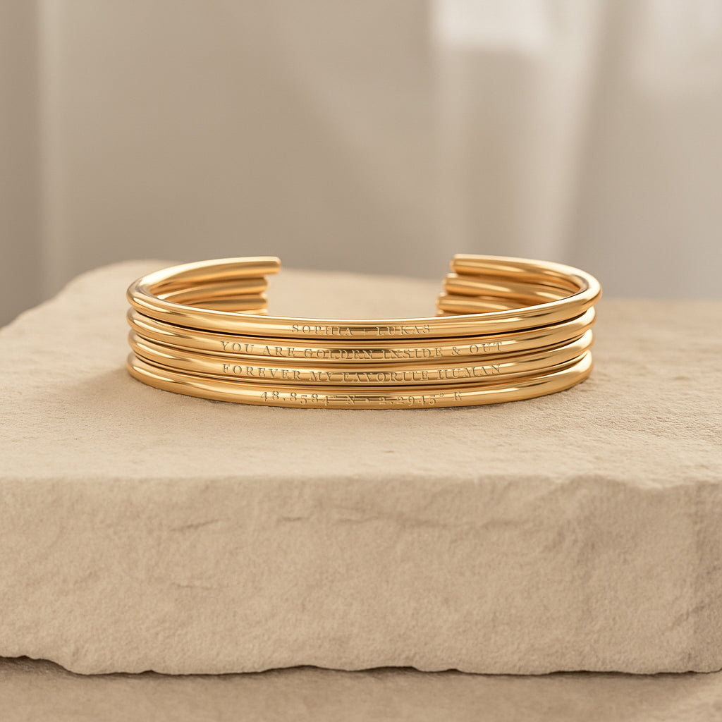 Grace Custom Cuff Bracelet - Claritas Store