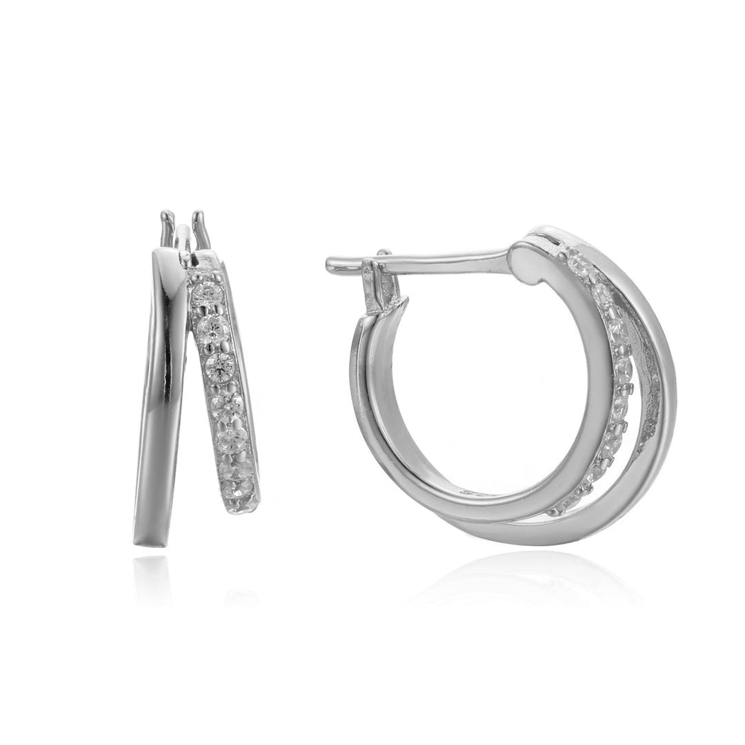 Double Row Hoops - Claritas Store