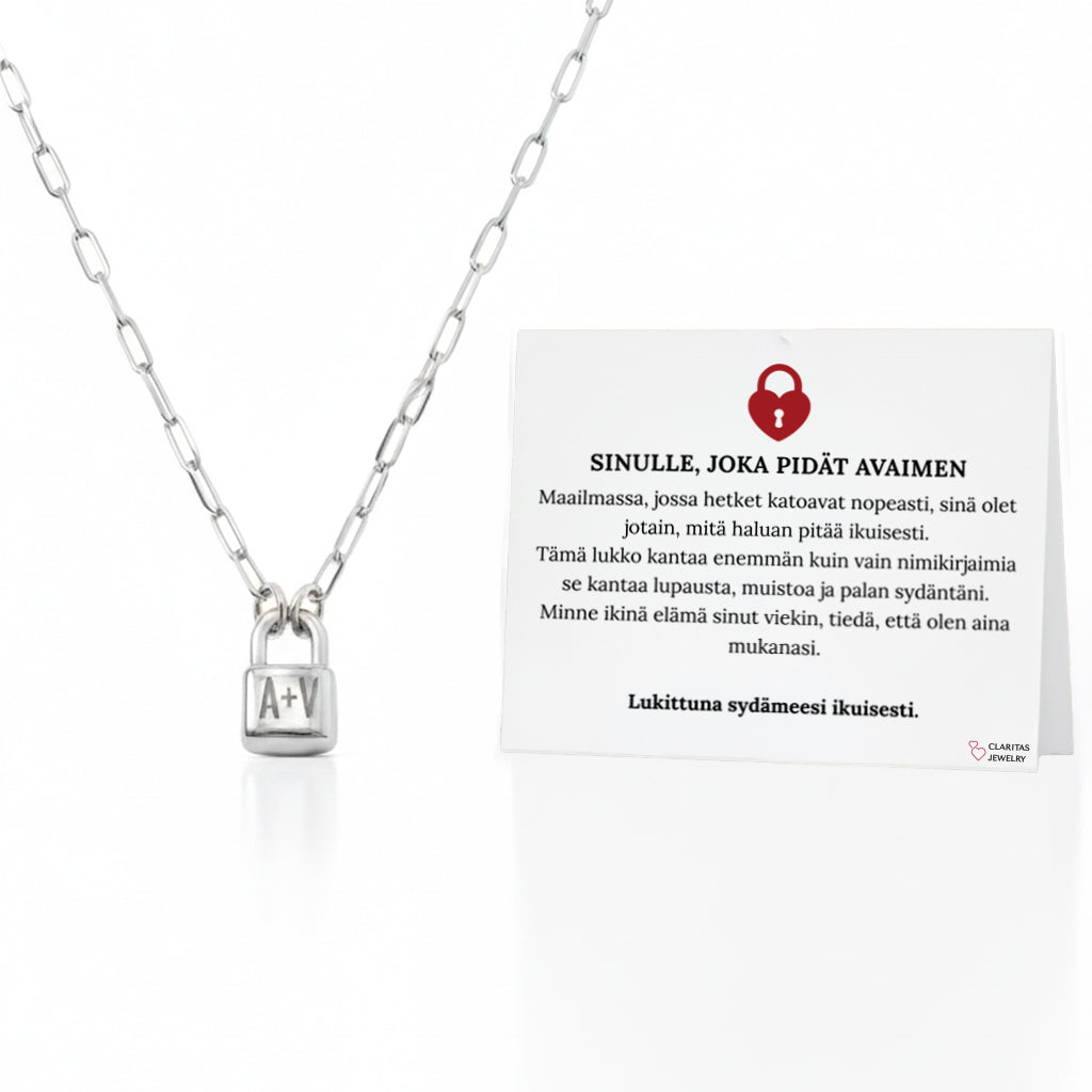 Lukittuna sydämeesi | Kaulakoru - Claritas Store