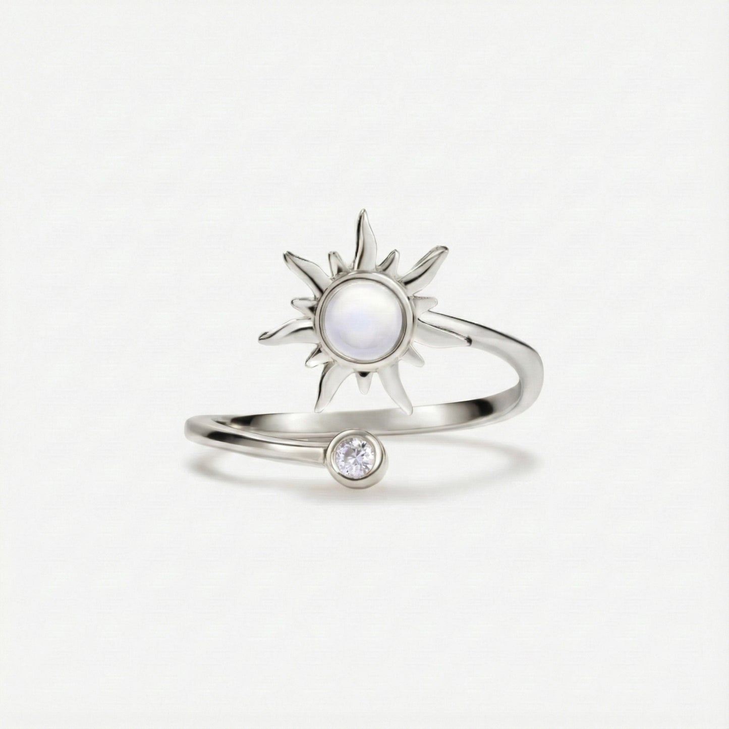 Opaali Tähti Rauhoittava Sormus