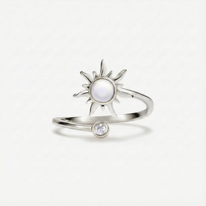 Opaali Tähti Rauhoittava Sormus