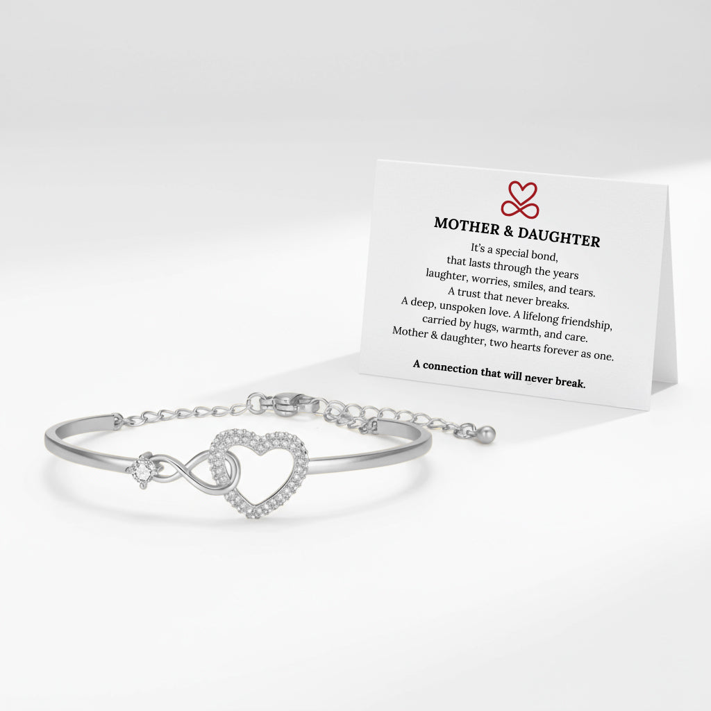 Mother and Daughter | Infinite Heart Bracelet - Claritas Store