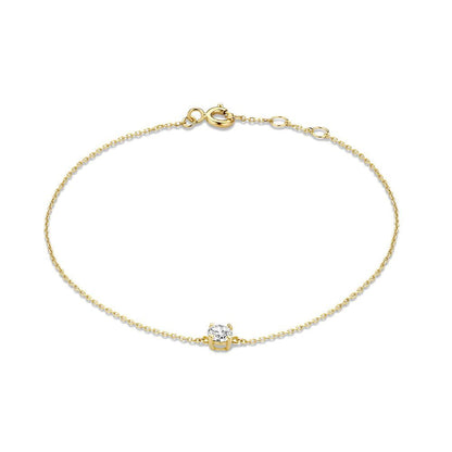 Single Diamond - Bracelet 925 - Claritas Jewelry