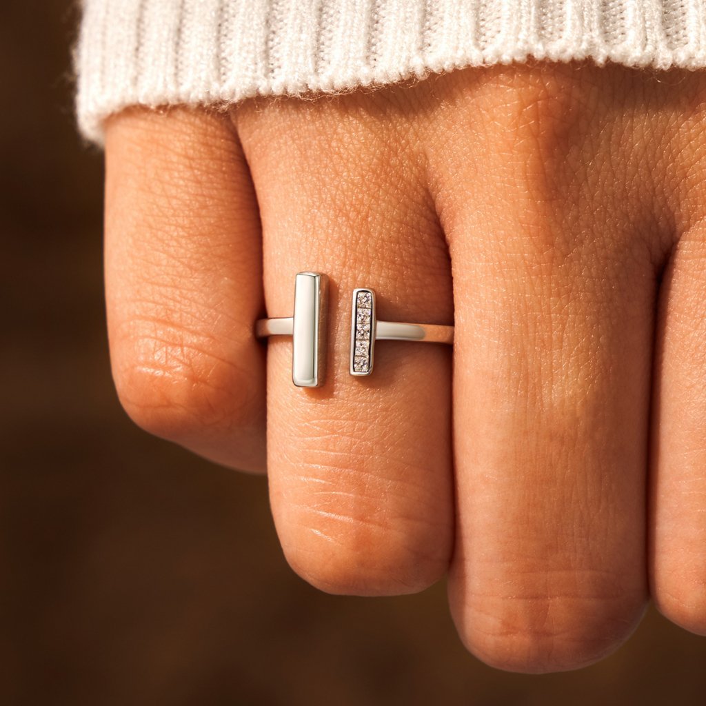 Thick & Thin Ring - Claritas Jewelry