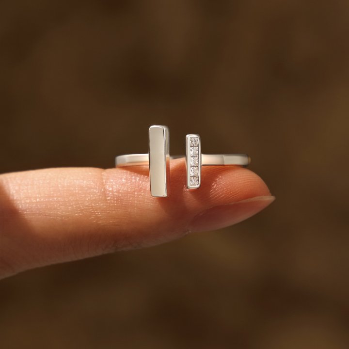 Thick & Thin Ring - Claritas Jewelry